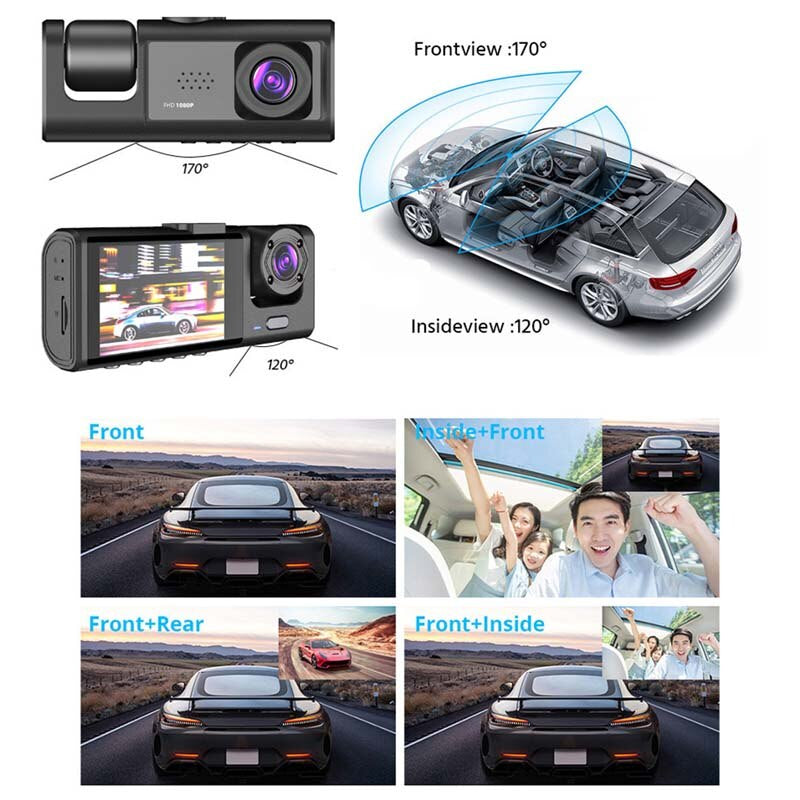 SEKURE Dash Cam W/ IR Night Vision